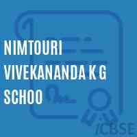 Nimtouri Vivekananda K G Schoo Primary School Logo