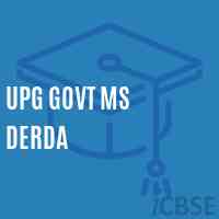 Upg Govt Ms Derda Middle School Logo