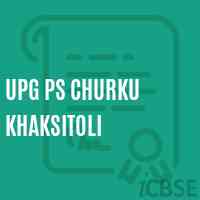 Upg Ps Churku Khaksitoli Primary School Logo
