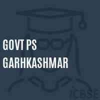 Govt Ps Garhkashmar Primary School Logo