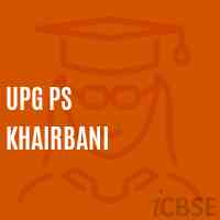Upg Ps Khairbani Primary School Logo