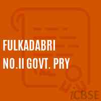 Fulkadabri No.Ii Govt. Pry Primary School Logo