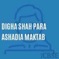 Digha Shah Para Ashadia Maktab Primary School Logo
