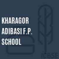 Kharagor Adibasi F.P. School Logo