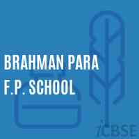 Brahman Para F.P. School Logo