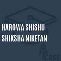 Harowa Shishu Shiksha Niketan Primary School Logo