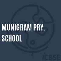 Munigram Pry. School Logo