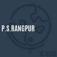 P.S.Rangpur Primary School Logo