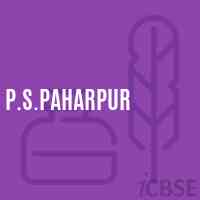 P.S.Paharpur Primary School Logo
