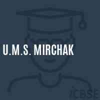 U.M.S. Mirchak Middle School Logo