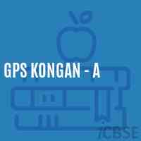 Gps Kongan - A Primary School Logo