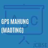 Gps Mahung (Maoting) Primary School Logo
