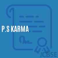 P.S Karma Primary School Logo