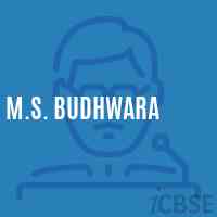 M.S. Budhwara Middle School Logo
