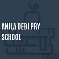 Anila Debi Pry. School Logo