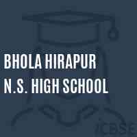Bhola Hirapur N.S. High School Logo
