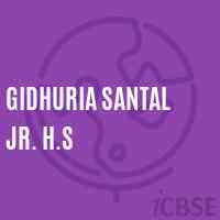 Gidhuria Santal Jr. H.S School Logo
