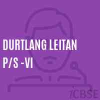 Durtlang Leitan P/s -Vi Primary School Logo