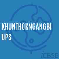 Khunthokngangbi Ups Middle School Logo