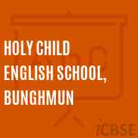 Holy Child English School, Bunghmun Logo