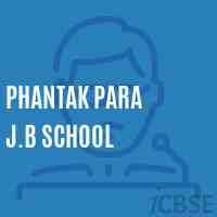 Phantak Para J.B School Logo