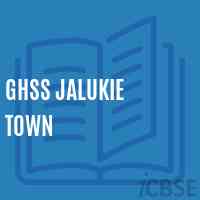 Ghss Jalukie Town High School Logo