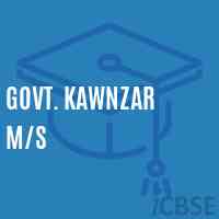 Govt. Kawnzar M/s School Logo