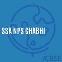 Ssa Nps Chabhi Primary School Logo