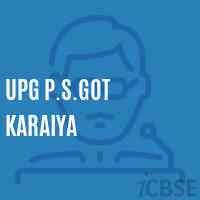 Upg P.S.Got Karaiya Primary School Logo