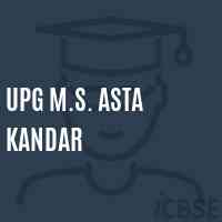Upg M.S. Asta Kandar Middle School Logo