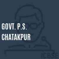 Govt. P.S. Chatakpur Primary School Logo