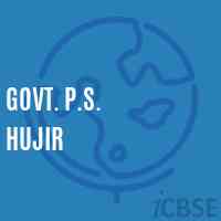 Govt. P.S. Hujir Primary School Logo