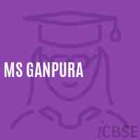 Ms Ganpura Middle School Logo