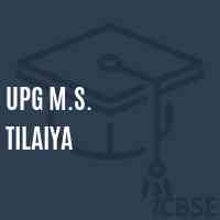 Upg M.S. Tilaiya Middle School Logo