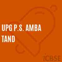 Upg P.S. Amba Tand Primary School Logo