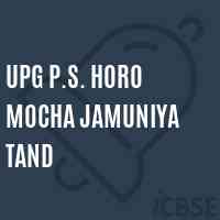 Upg P.S. Horo Mocha Jamuniya Tand Primary School Logo