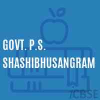 Govt. P.S. Shashibhusangram Primary School Logo