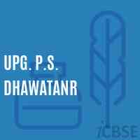 Upg. P.S. Dhawatanr Primary School Logo