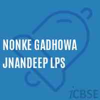 Nonke Gadhowa Jnandeep Lps Primary School Logo
