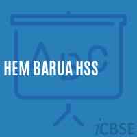 Hem Barua Hss High School Logo