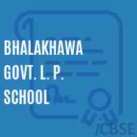 Bhalakhawa Govt. L. P. School Logo