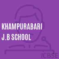 Khampurabari J.B School Logo