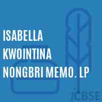 Isabella Kwointina Nongbri Memo. Lp Primary School Logo