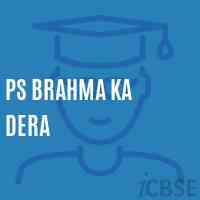 Ps Brahma Ka Dera Primary School Logo