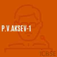 P.V.Aksev-1 Primary School Logo