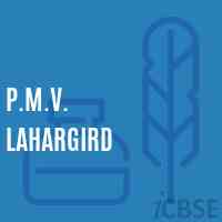 P.M.V. Lahargird Middle School Logo