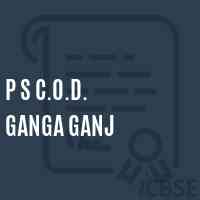 P S C.O.D. Ganga Ganj Primary School Logo