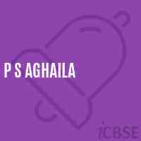 P S Aghaila Primary School Logo