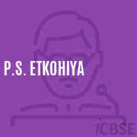 P.S. Etkohiya Primary School Logo