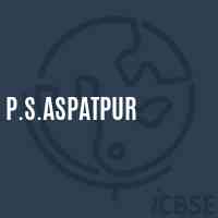 P.S.Aspatpur Primary School Logo
